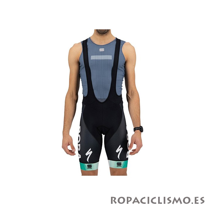 2021 Maillot Bora-Hansgrone Tirantes Mangas Cortas Mundo Campeon